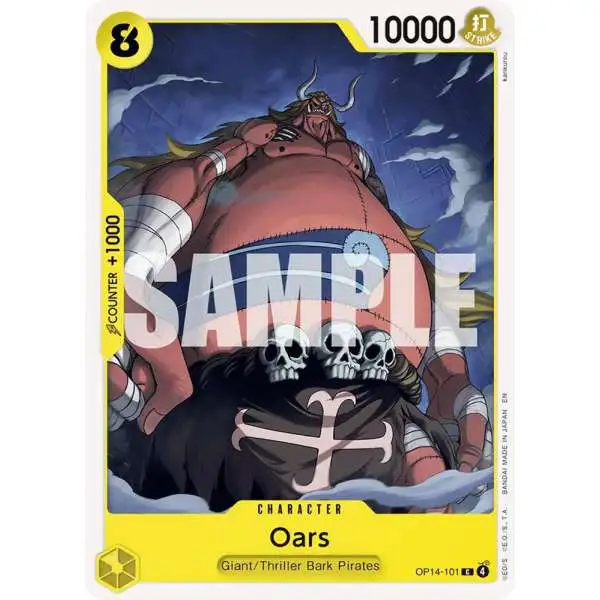 One Piece Trading Card Game The Azure Sea's Seven Common Oars OP14-101
