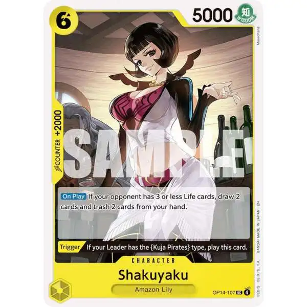 One Piece Trading Card Game The Azure Seas Seven Single Card