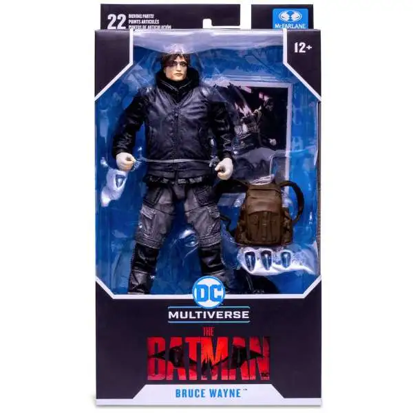 McFarlane Toys DC Multiverse Bruce Wayne Unmasked Action Figure [The Batman Movie]