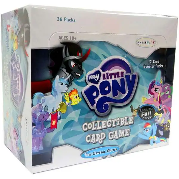 My Little Pony Trading Card Game The Crystal Games Booster Box [36 Packs]