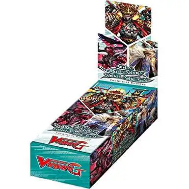 Cardfight Vanguard G Trading Card Game The Genius Strategy Technical Booster Box VGE-G-TCB02 [12 Packs]