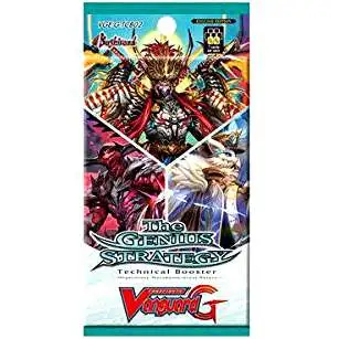 Cardfight Vanguard G Trading Card Game The Genius Strategy Technical Booster Pack