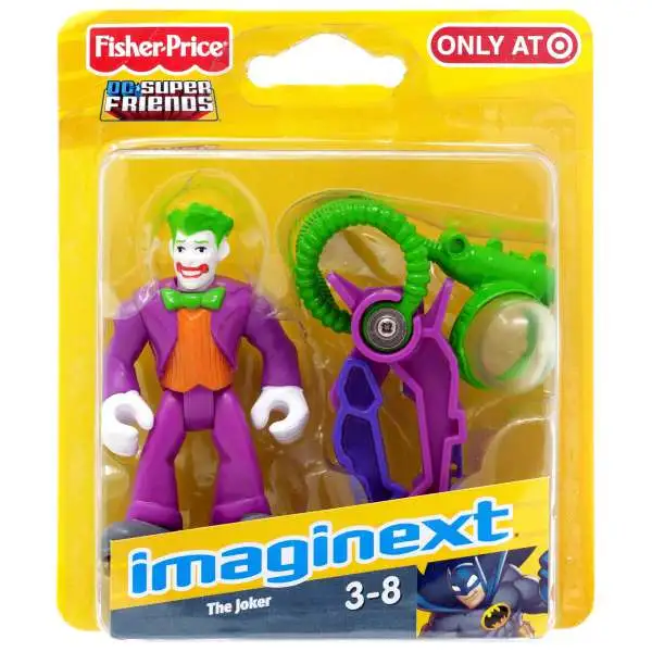 Fisher Price DC Super Friends Imaginext The Joker Exclusive 3-Inch Mini Figure