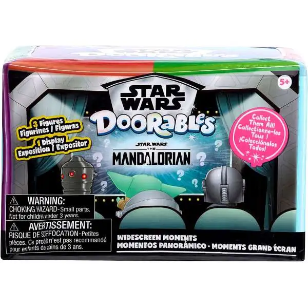 Disney Doorables Star Wars The Mandalorian Widescreen Moments 3-Pack [3 Figures]