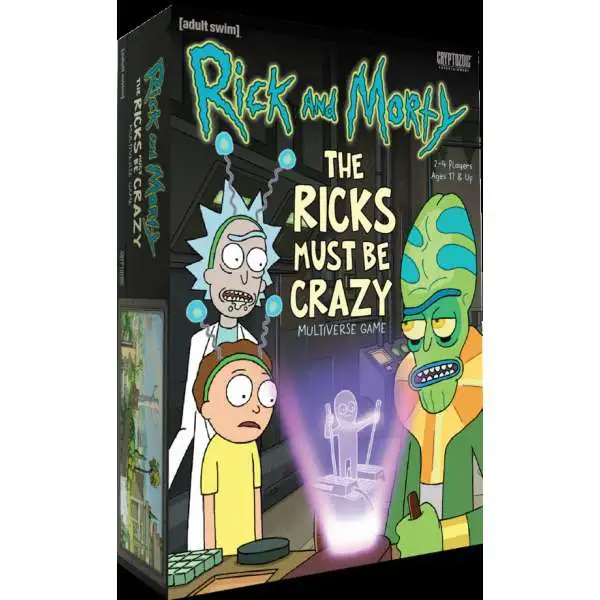 Rick & Morty The Ricks Must Be Crazy Multiverse Game