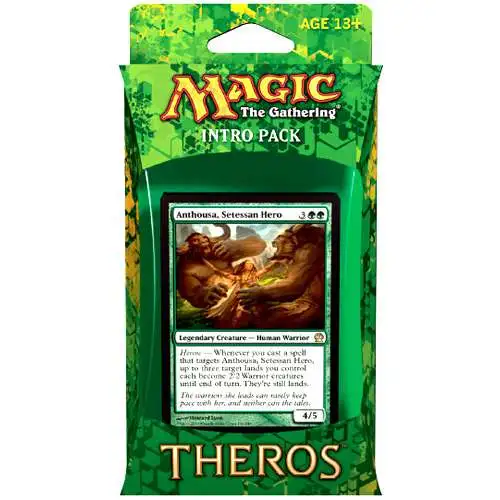 MtG Theros Anthousa's Army Intro Pack [60 Card Deck & 2 Booster Packs]