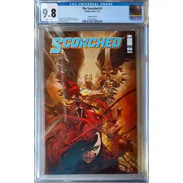 Image Comics The Scorched #1 CGC 9.8 Graded Comic Book [Don Aguillo Variant Cover]