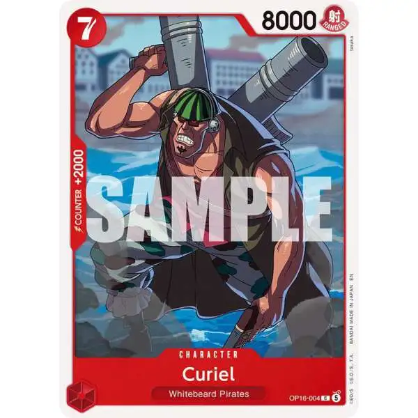 One Piece Trading Card Game The Time of Battle Common Curiel OP16-004