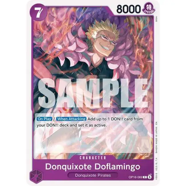 one piece tcg doflamingo deck Card Game Start Blue Donquixote ST-17 and a Premium Booster Purple) Donquixote Doflamingo  FEATUREONE