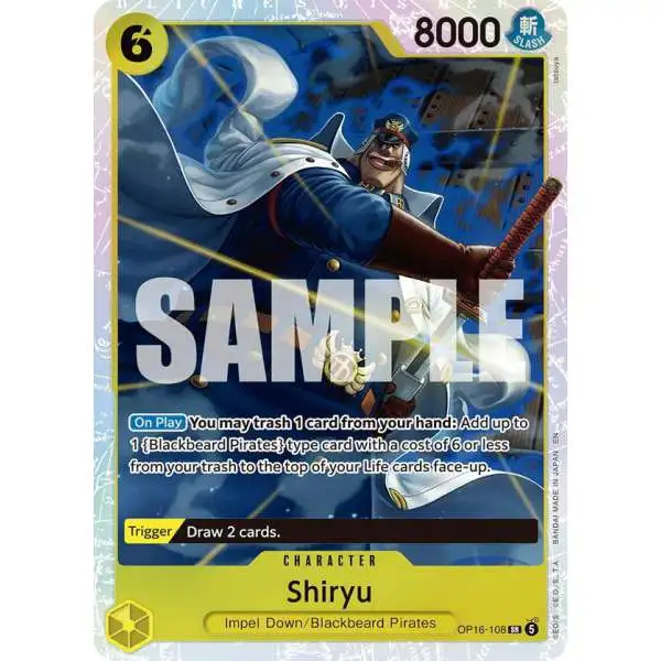 One Piece Trading Card Game The Time of Battle Single Card Super