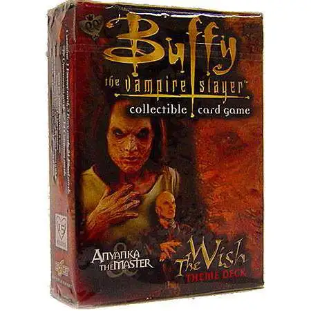Buffy The Vampire Slayer Collectible Card Game The Wish Anyanka the Master Theme Deck