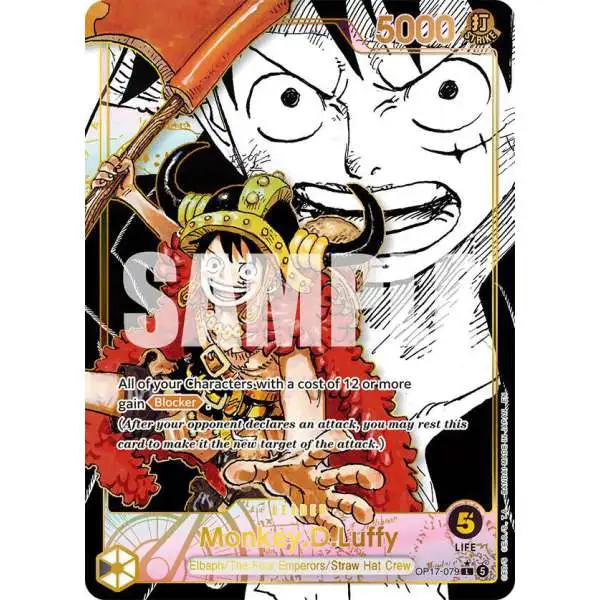 One Piece Trading Card Game The Worlds Strongest Warriors Single