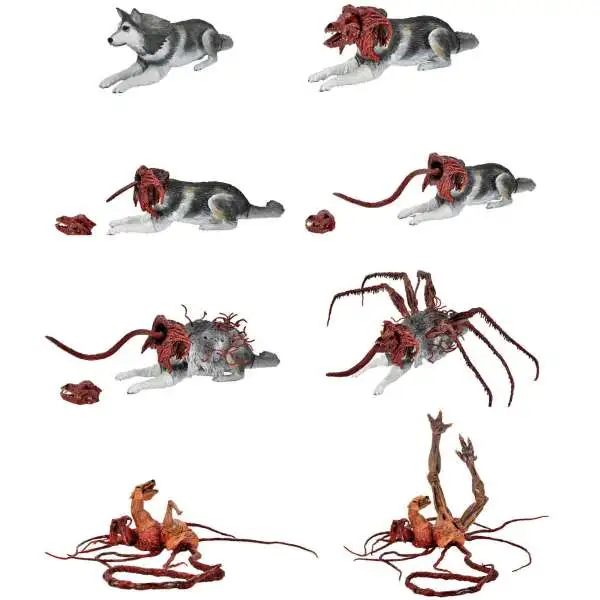NECA The Thing THING Dog Creature Action Figure [Ultimate Deluxe Version, More Than 25 Interchangeable Pieces to Customize!] (Pre-Order ships September)