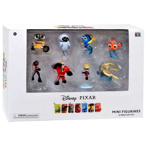 Disney / Pixar 8-Piece Mini Figure Gift Set Exclusive 2-Inch Mini Figure 8-Pack