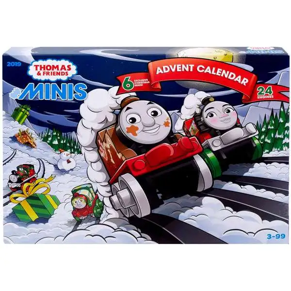 Thomas & Friends Minis 2019 Advent Calendar Advent Calendar [24 Engines, Damaged Package]