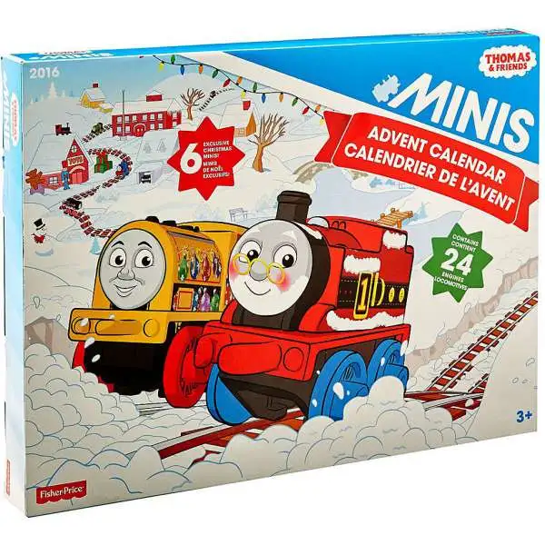 Thomas & Friends Minis 2016 Advent Calendar [24 Engines, Damaged Package]