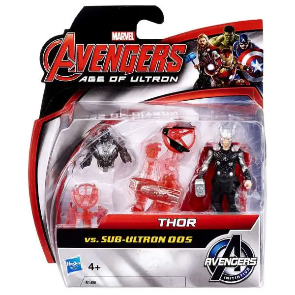 Marvel Avengers Age of Ultron Thor vs. Sub-Ultron 005 Action Figure 2-Pack