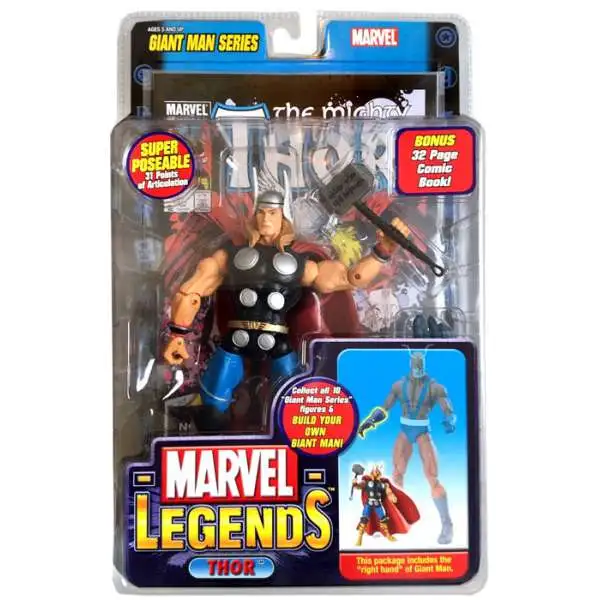 Marvel Legends Giant Man Build A Figure Thor Exclusive Action Figure