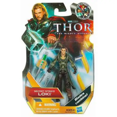 Thor The Mighty Avenger Loki Action Figure #4 [Secret Strike]