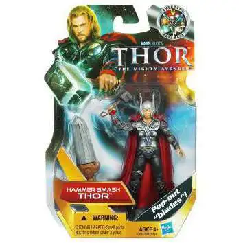The Mighty Avenger Thor Action Figure #7 [Hammer Smash]