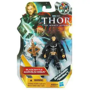 Thor The Mighty Avenger Blade Battle Marvel's Hogun Action Figure #9