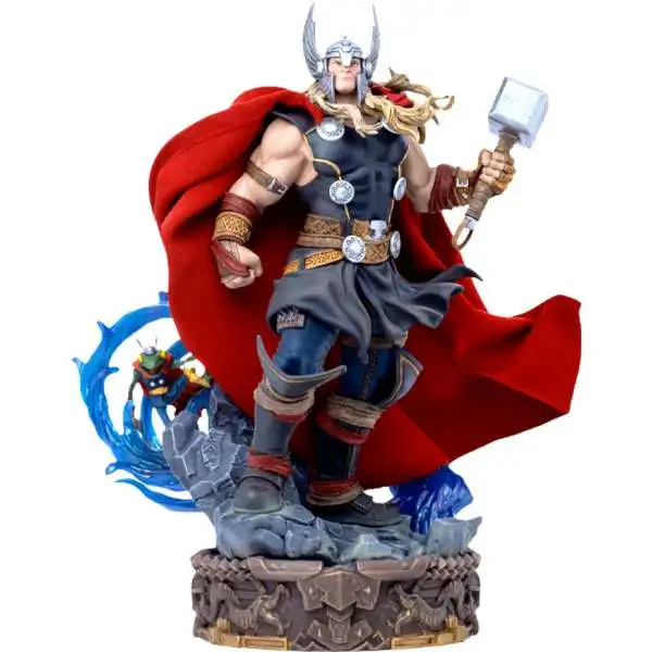 Marvel Thor Unleashed Deluxe Statue [Iron Studios]