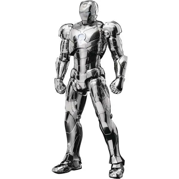 Marvel Avengers Infinity Saga Iron Man Mark 2 DLX Collectible Action Figure [Chrome] (Pre-Order ships September)