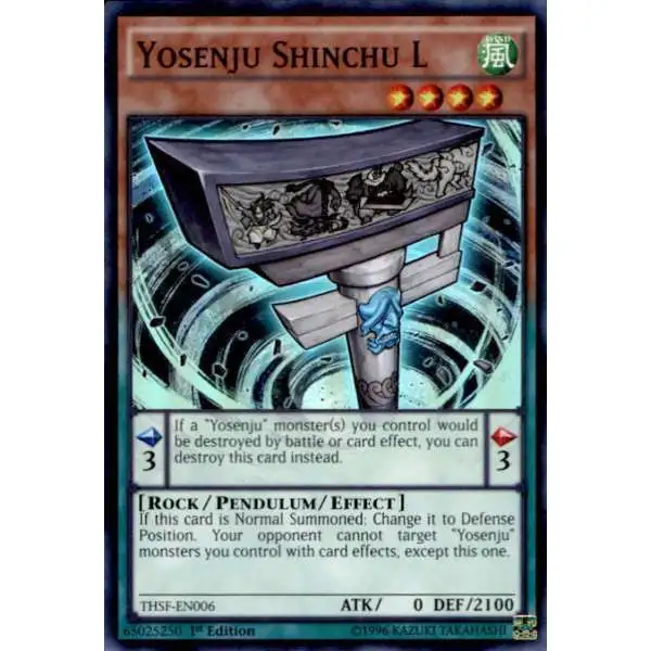 YuGiOh The Secret Forces Super Rare Yosenju Shinchu L THSF-EN006