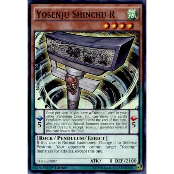 YuGiOh The Secret Forces Super Rare Yosenju Shinchu R THSF-EN007