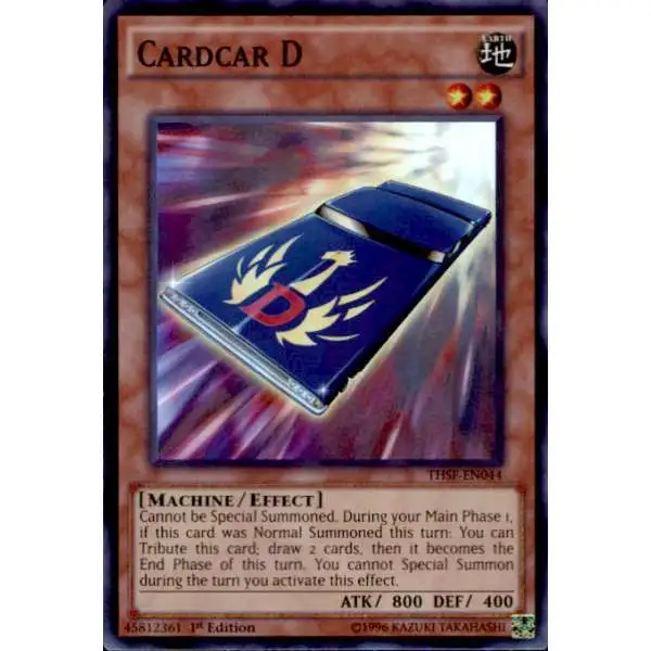 YuGiOh The Secret Forces Super Rare Cardcar D THSF-EN044