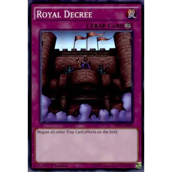 yugioh card royal decree LCYW-EN182 Ultra Rare NM All cards will be carefully packed for safe transit Yugioh Royal Decree HL03-EN006 Hobby