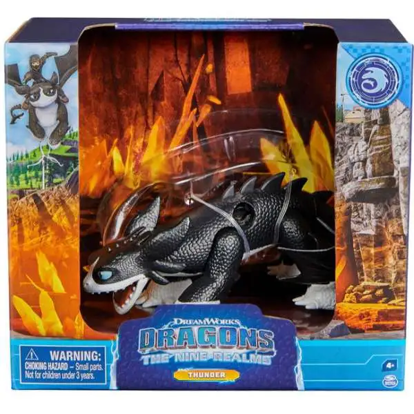 Dragons The Nine Realms Thunder Action Figure Spin Master - ToyWiz