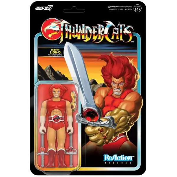 ReAction Thundercats Mirror Lion-O Action Figure