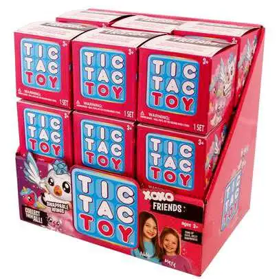 Tic Tac Toy XOXO Friends Case of 12 Mystery 8-Packs Blip Toys - ToyWiz