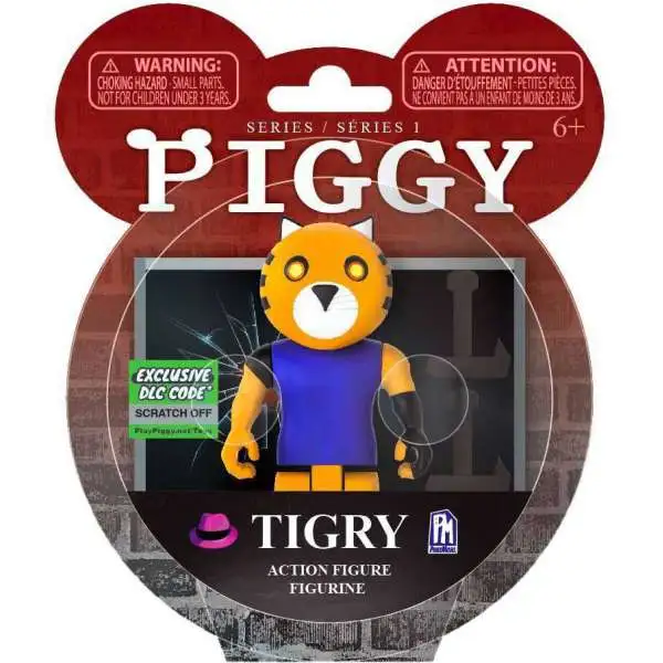 Piggy Series 1 Tigry Action Figure [Exclusive DLC Code]