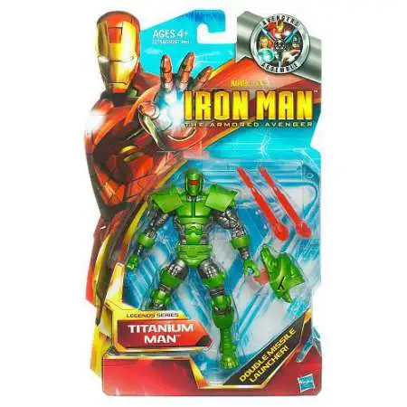 Iron Man The Armored Avenger Legends Series 6 Titanium Man Action Figure [Damaged Package]