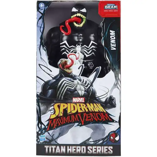 Marvel Spider-Man Maximum Venom Titan Hero Series Blast Gear Venom Action Figure [Damaged Package]