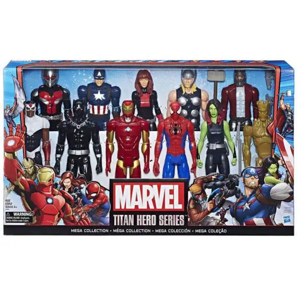 Marvel Titan hero Series Mega Collection Action Figure 11-Pack