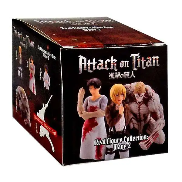 Real Figure Collection Wave 2 Attack on Titan Mystery Pack