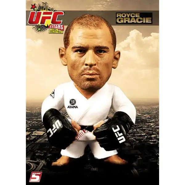 UFC Titans Royce Gracie Vinyl Figure [White Gi]