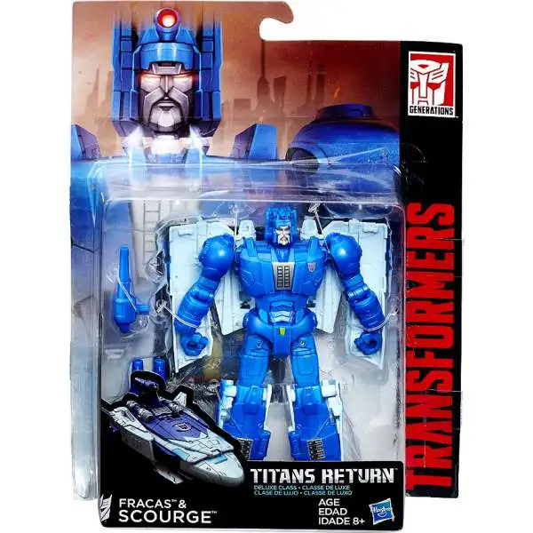 Transformers Generations Titans Return Fracas & Scourge Deluxe Action Figure