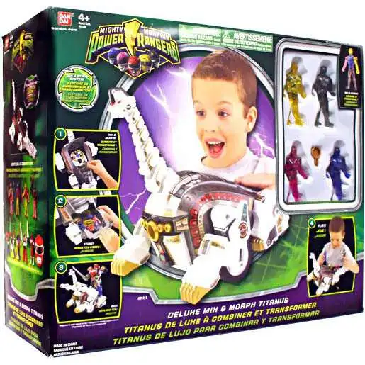 Power Rangers Mighty Morphin Deluxe Mix & Morph Titanus Action Figure Set [Damaged Package]