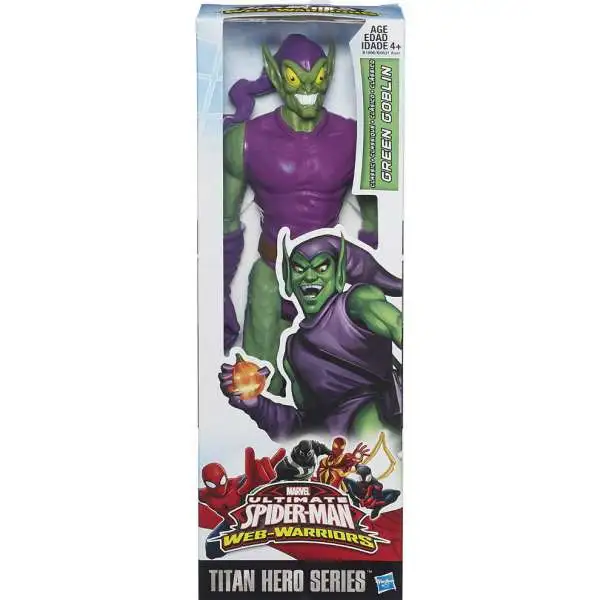 Marvel Ultimate Spider-Man Web-Warriors Titan Hero Series Green Goblin Action Figure