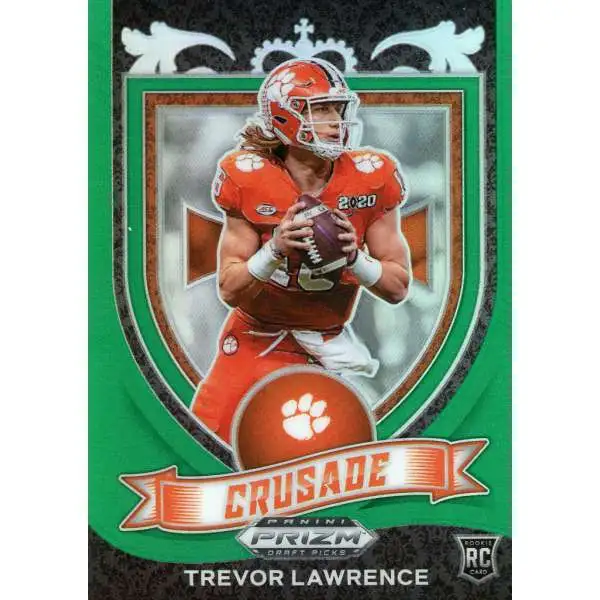 NFL 2021 Panini Prizm Draft Picks Single Card Trevor Lawrence 161