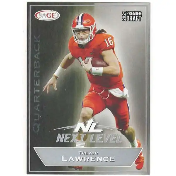 NFL 2021 Premier Draft Silver Trevor Lawrence #162 [Rookie]