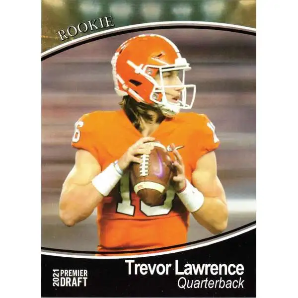 NFL 2021 Premier Draft Black Trevor Lawrence #180 [Rookie]