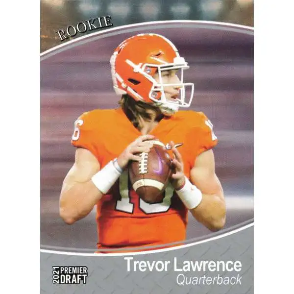 NFL 2021 Premier Draft Silver Trevor Lawrence #180 [Rookie]