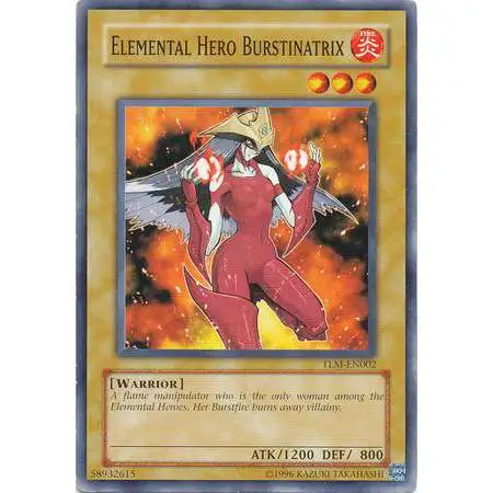 YuGiOh The Lost Millennium Common Elemental Hero Burstinatrix TLM-EN002