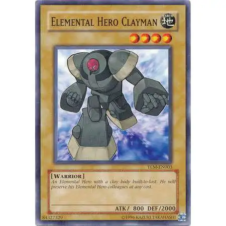 YuGiOh The Lost Millennium Common Elemental Hero Clayman TLM-EN003