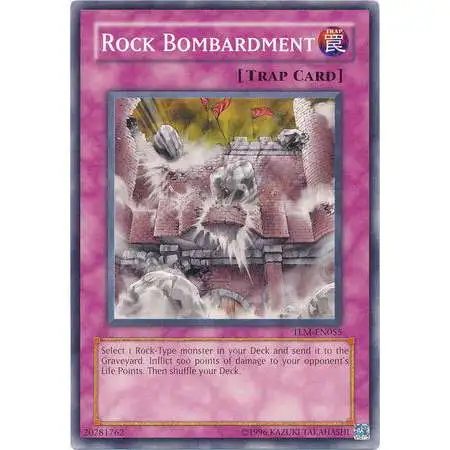 YuGiOh The Lost Millennium Common Rock Bombardment TLM-EN055